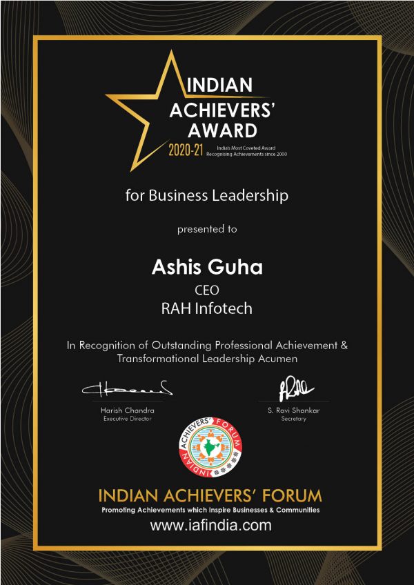 Indian-achievers-forum-award-ashis-guha